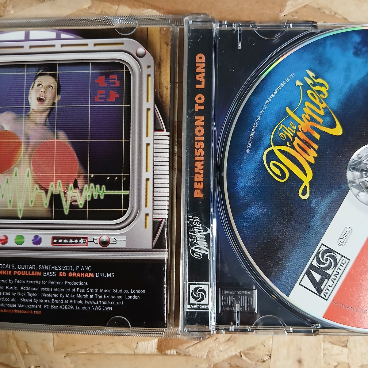 Permission To Land Pre-loved CD Album By The Darkness