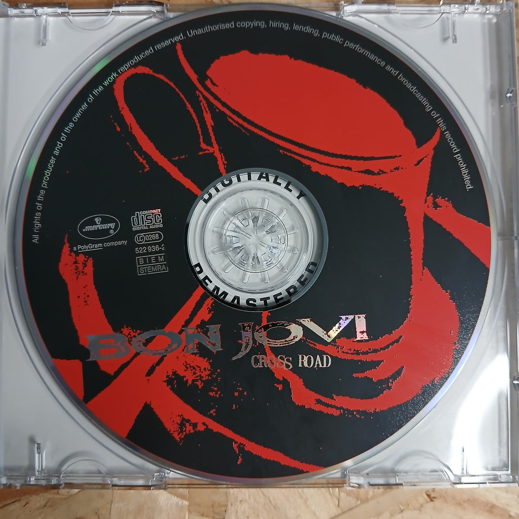 Cross Road Pre-loved CD Album By Bon Jovi