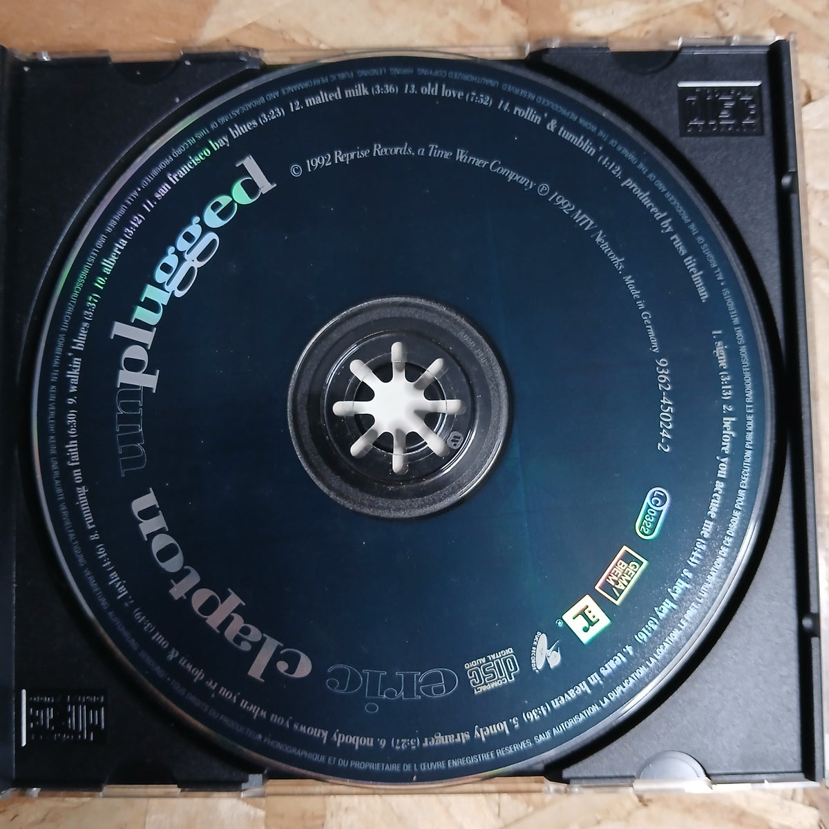 Eric Clapton Unplugged Pre-loved CD Album