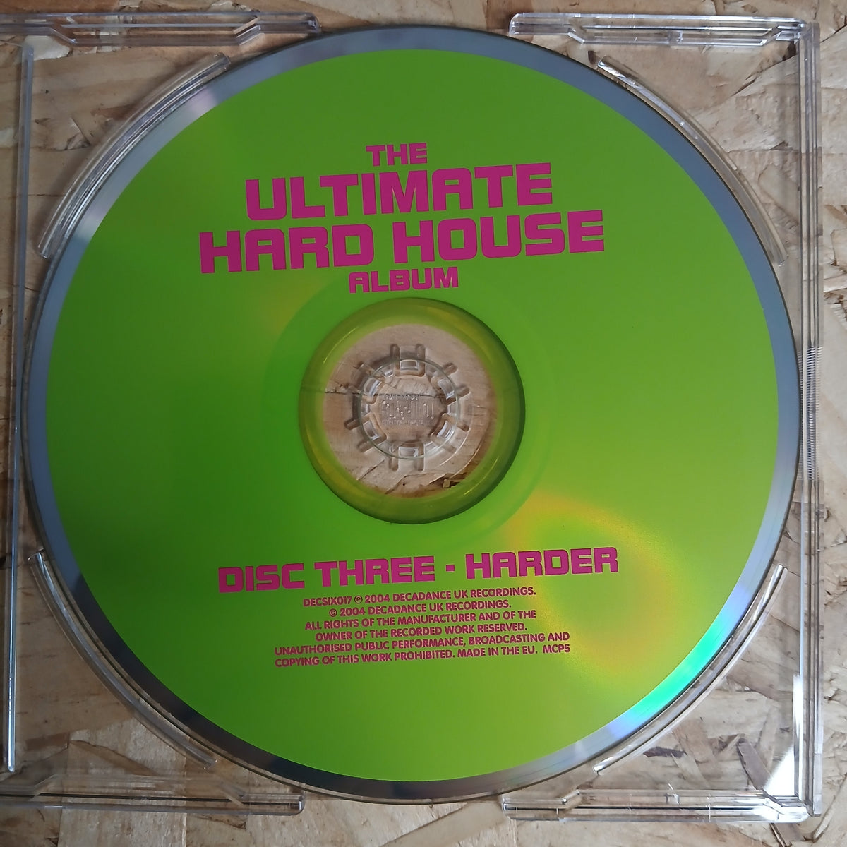 The Ultimate Hard House Album Pre-loved 6 CD Album Box Set By DECA Dance