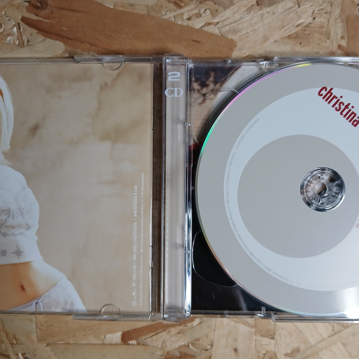 Christina Aguilera Special Edition Pre-loved Double CD Album