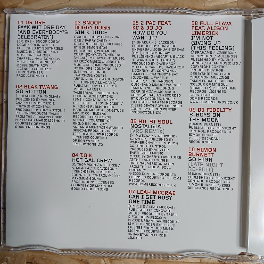 The Ultimate R&B Album Pre-loved 6 CD Box Set By DECA DANCE
