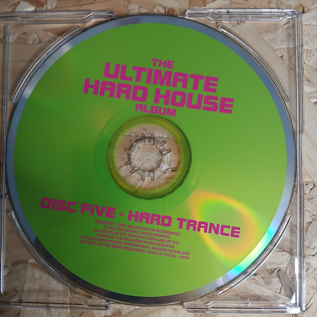 The Ultimate Hard House Album Pre-loved 6 CD Album Box Set By DECA Dance
