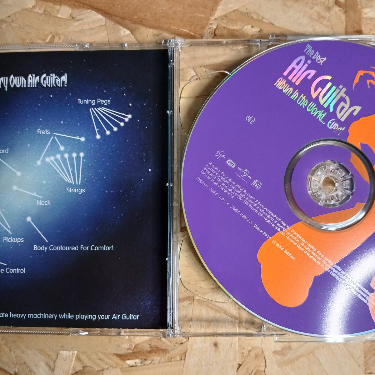The Best Air Guitar Album In The World Ever Pre-loved Double CD Album