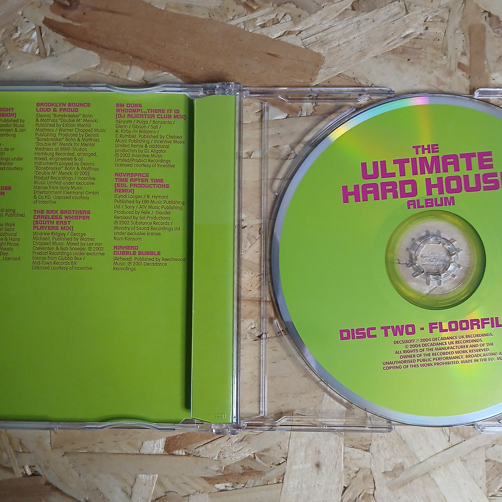 The Ultimate Hard House Album Pre-loved 6 CD Album Box Set By DECA Dance