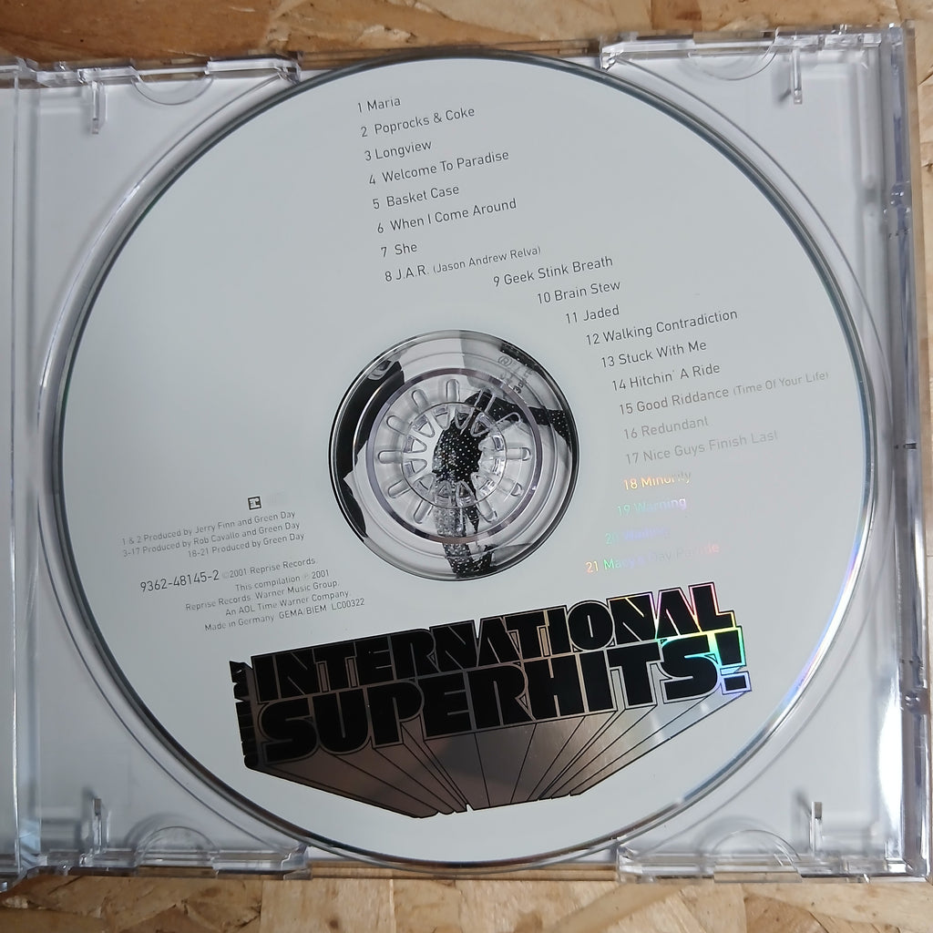 International Superhits! Pre-loved CD Album By Green Day