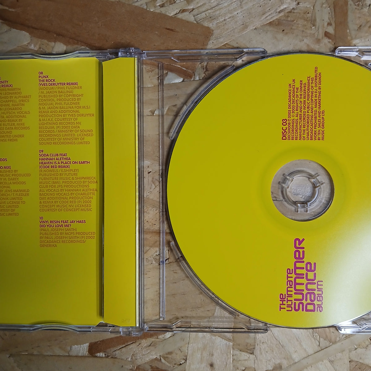 The Ultimate Summer Dance Album Pre-loved 6 CD Box Set By DECA DANCE