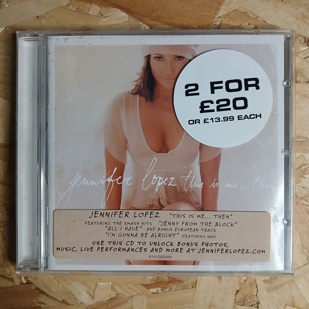 This Is Me Then Pre-loved CD Album By Jennifer Lopez