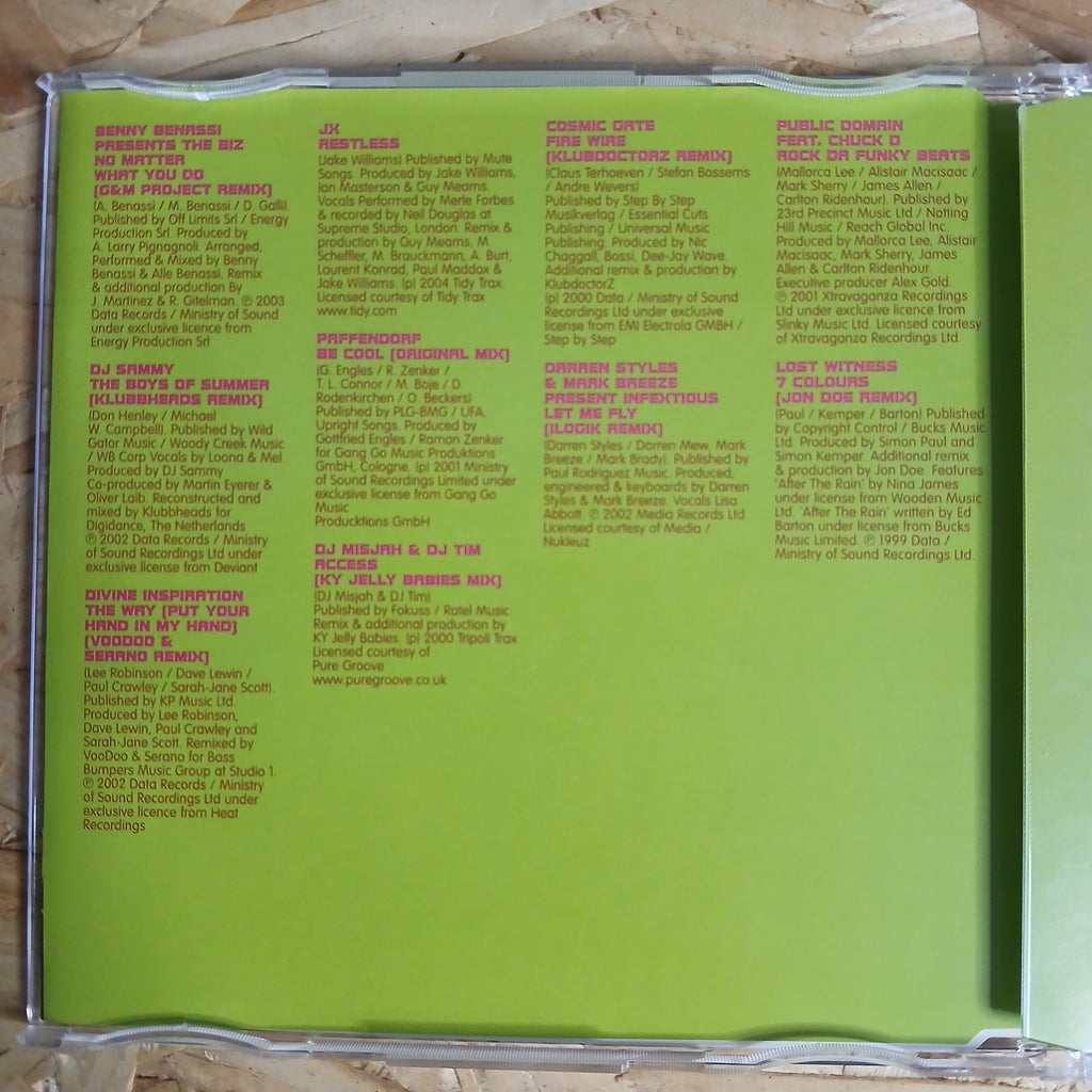 The Ultimate Hard House Album Pre-loved 6 CD Album Box Set By DECA Dance