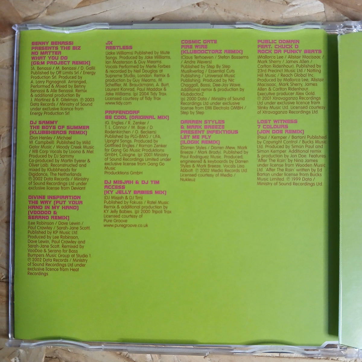 The Ultimate Hard House Album Pre-loved 6 CD Album Box Set By DECA Dance