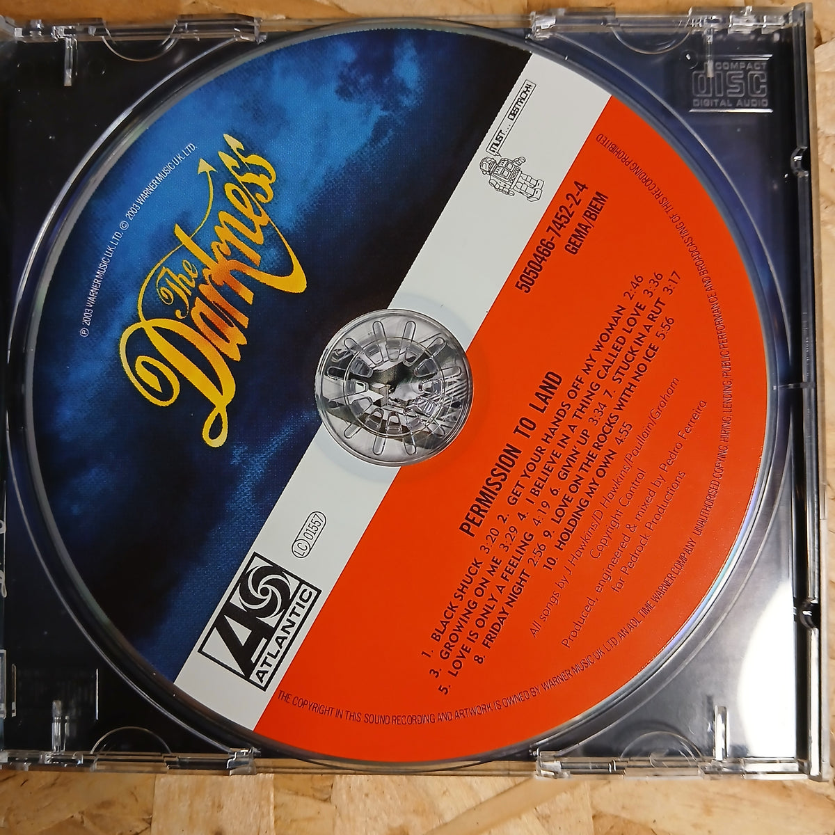 Permission To Land Pre-loved CD Album By The Darkness