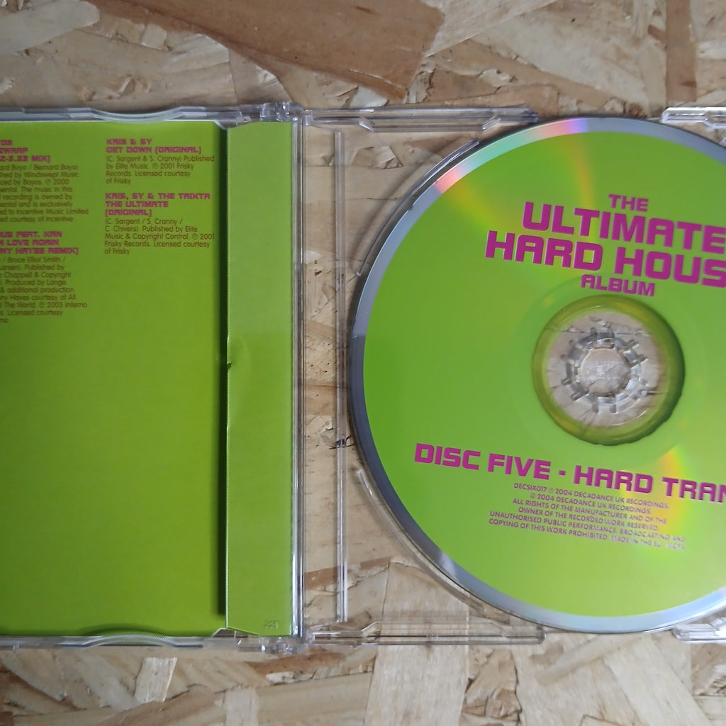 The Ultimate Hard House Album Pre-loved 6 CD Album Box Set By DECA Dance