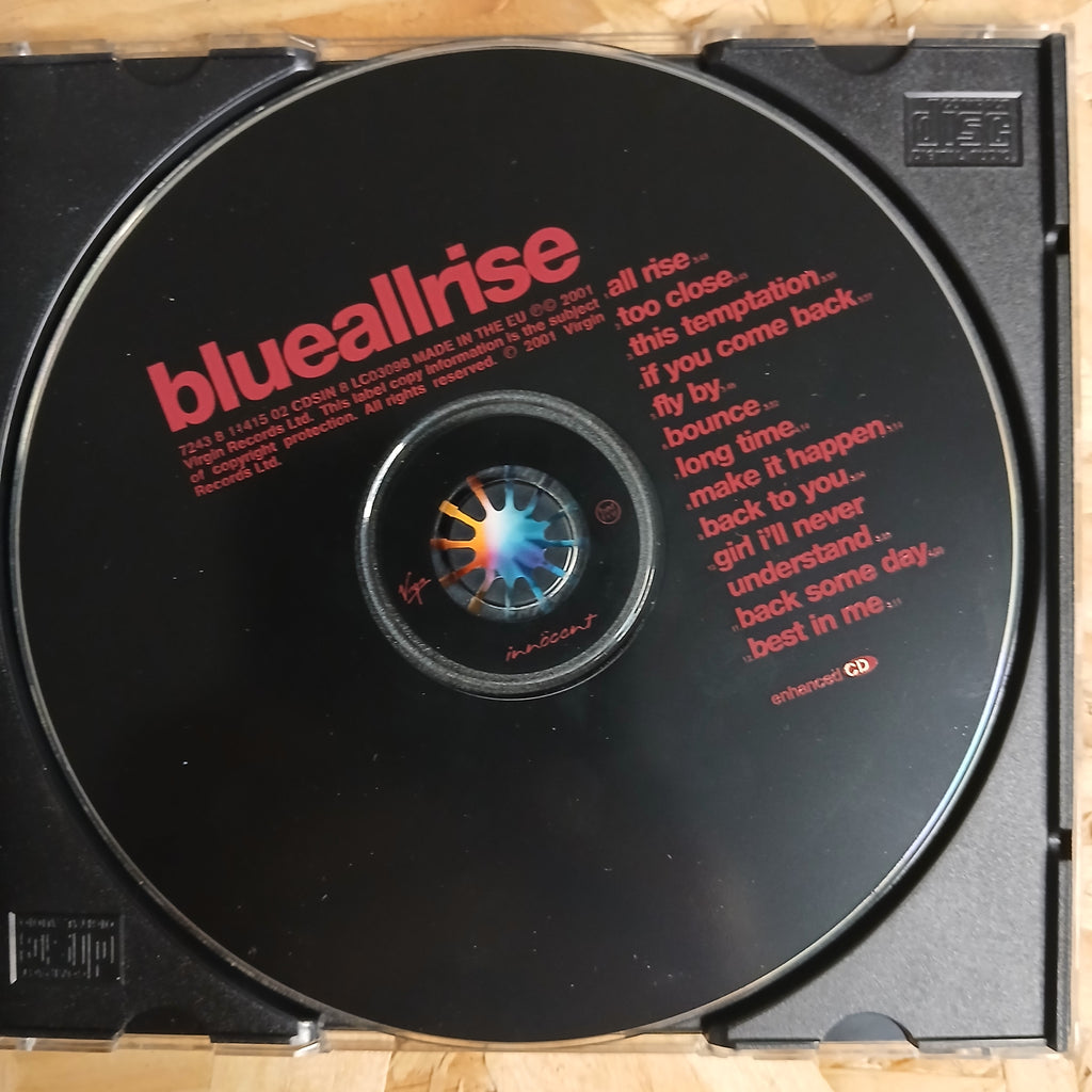 All Rise Pre-loved CD Album By Blue