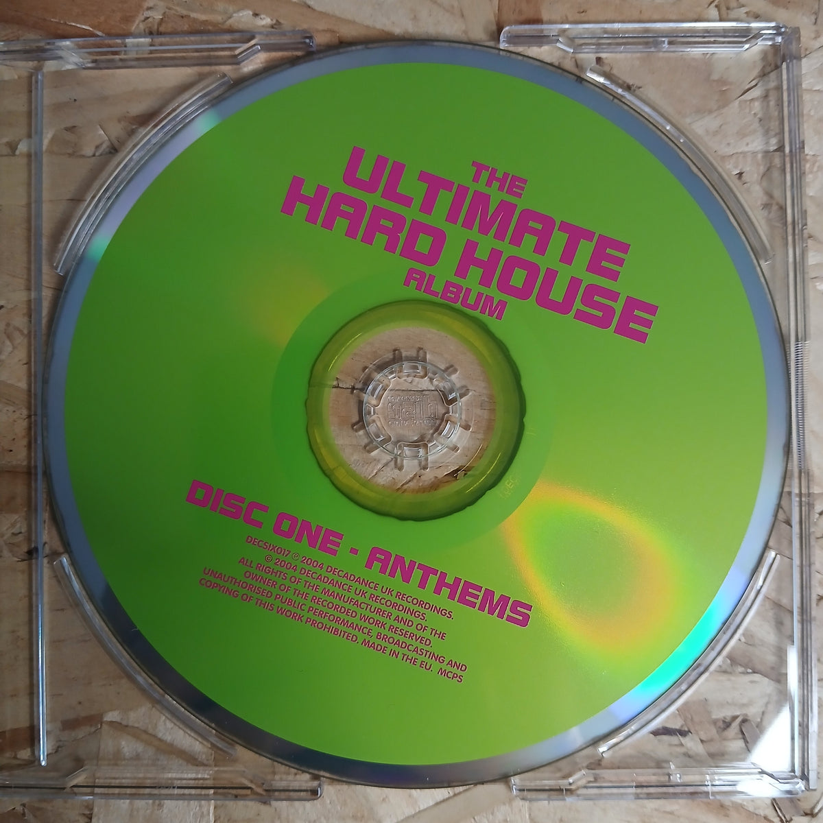 The Ultimate Hard House Album Pre-loved 6 CD Album Box Set By DECA Dance