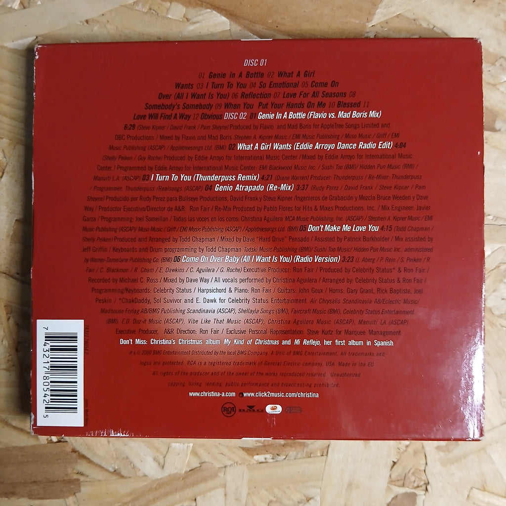Christina Aguilera Special Edition Pre-loved Double CD Album