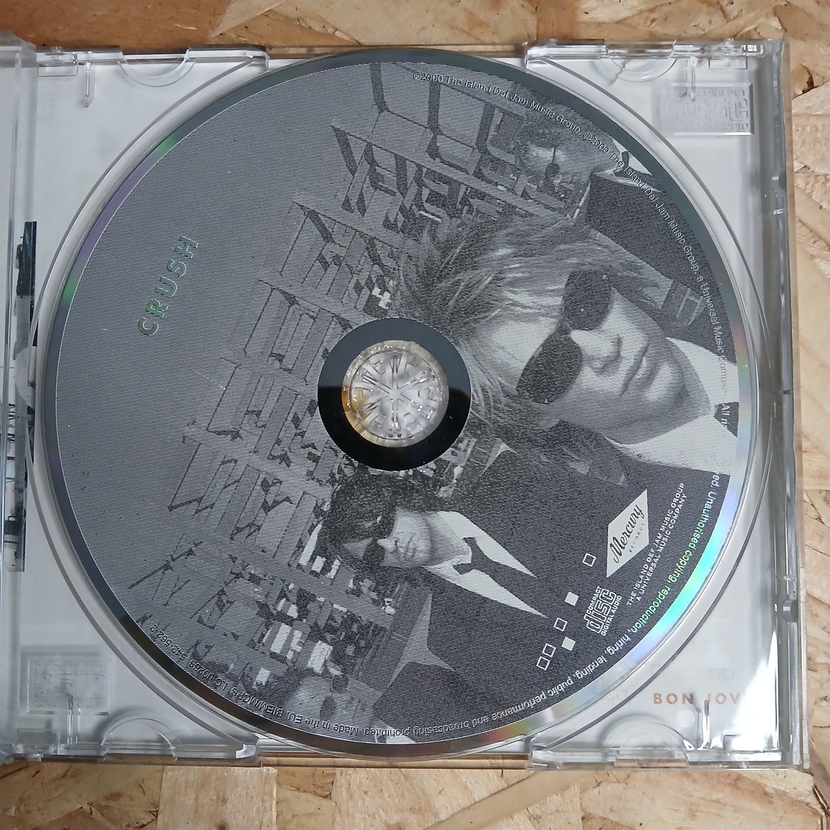 Crush Pre-loved CD Album By Bon Jovi