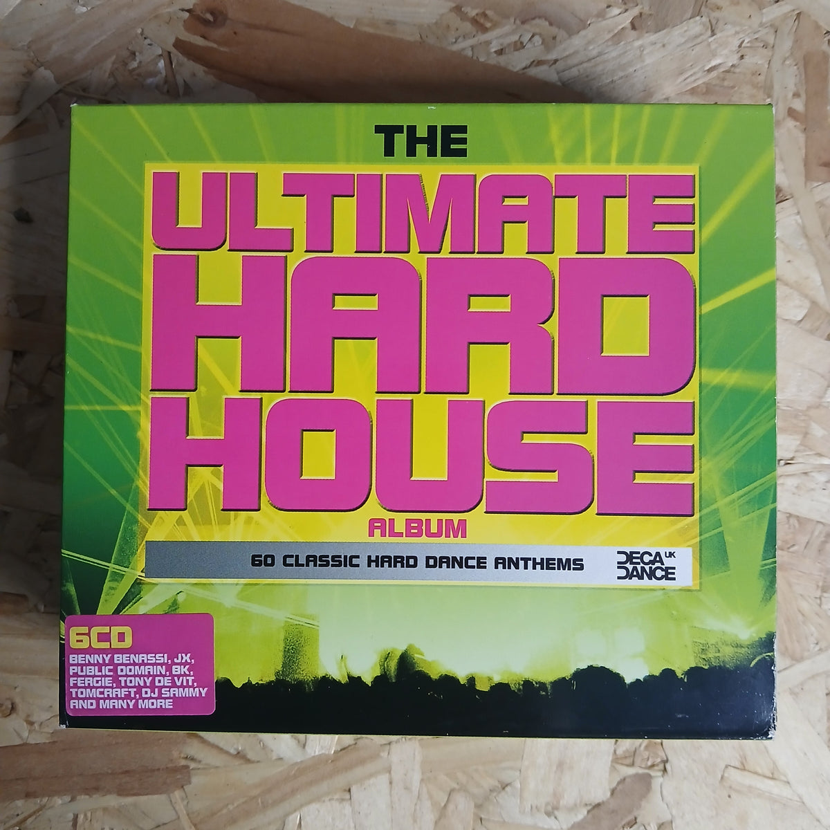The Ultimate Hard House Album Pre-loved 6 CD Album Box Set By DECA Dance