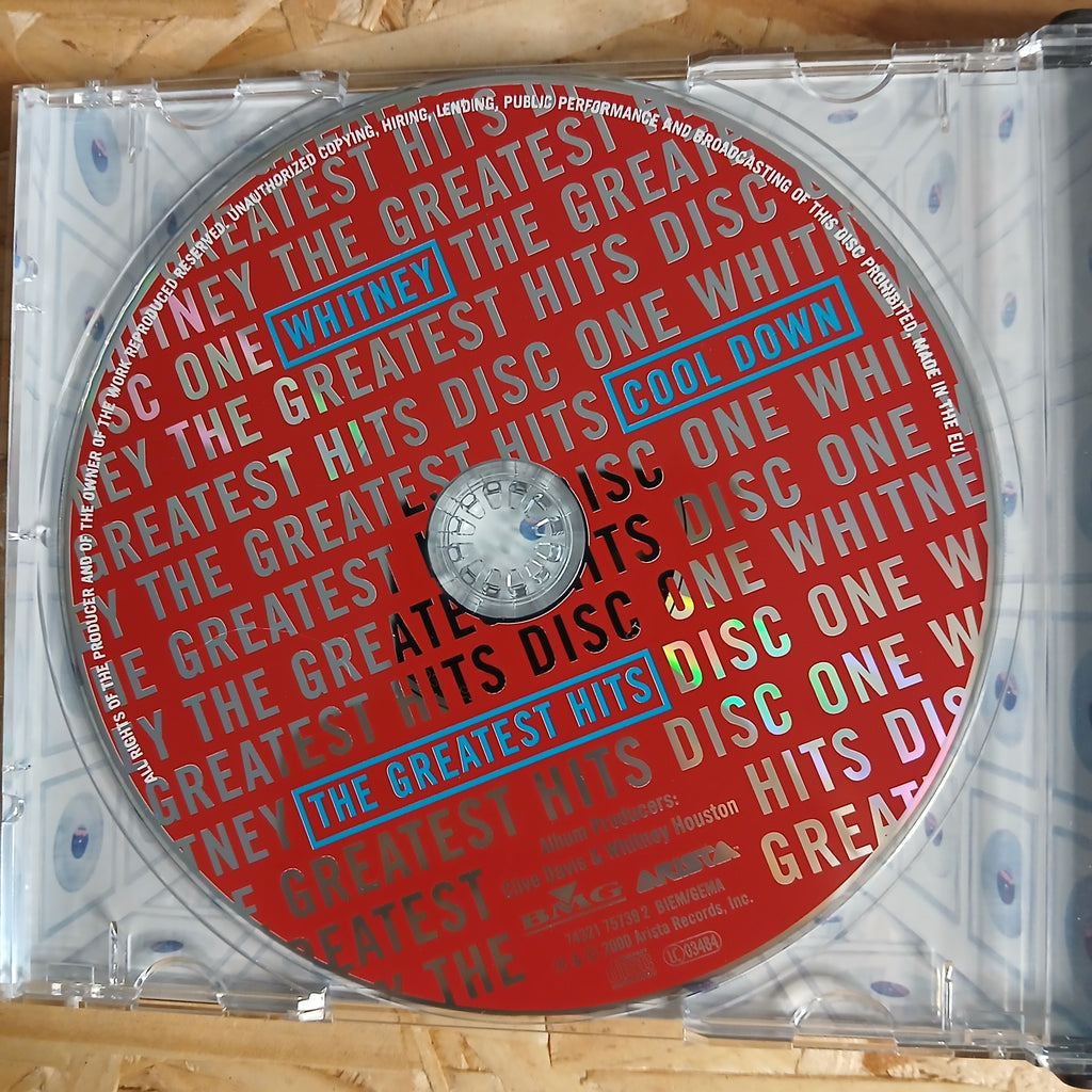 Whitney Houston Greatest Hits Pre-loved Double CD Box Set