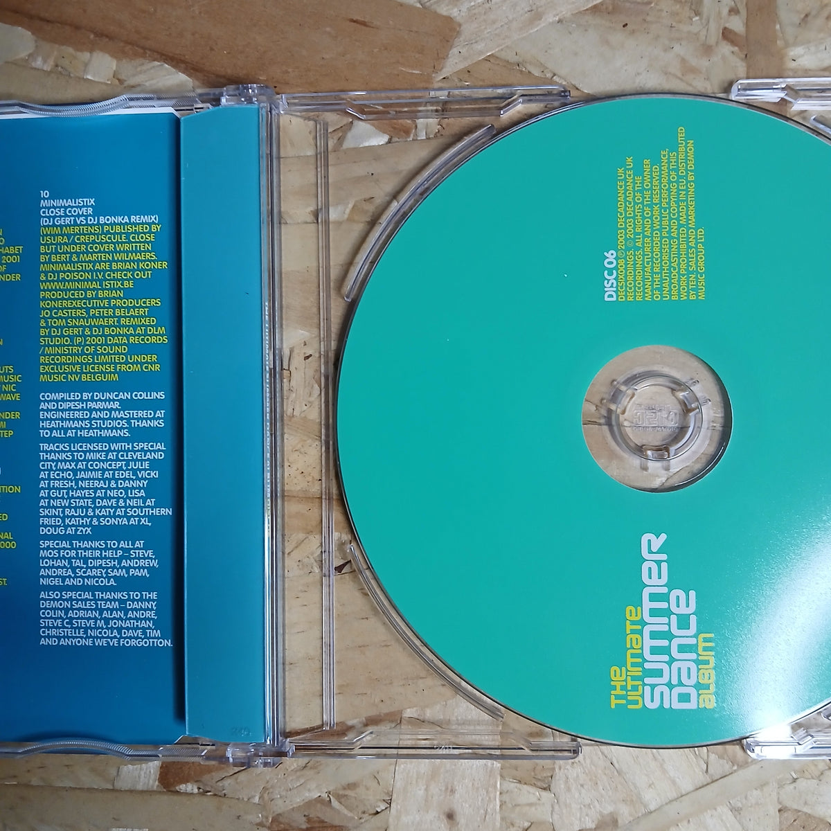 The Ultimate Summer Dance Album Pre-loved 6 CD Box Set By DECA DANCE