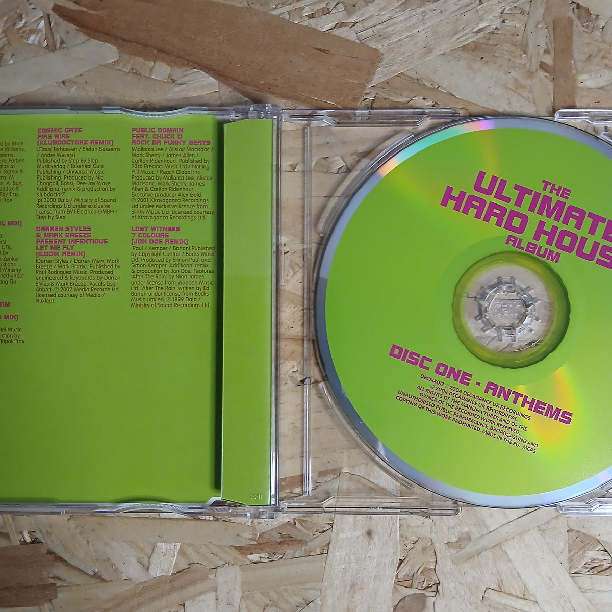 The Ultimate Hard House Album Pre-loved 6 CD Album Box Set By DECA Dance