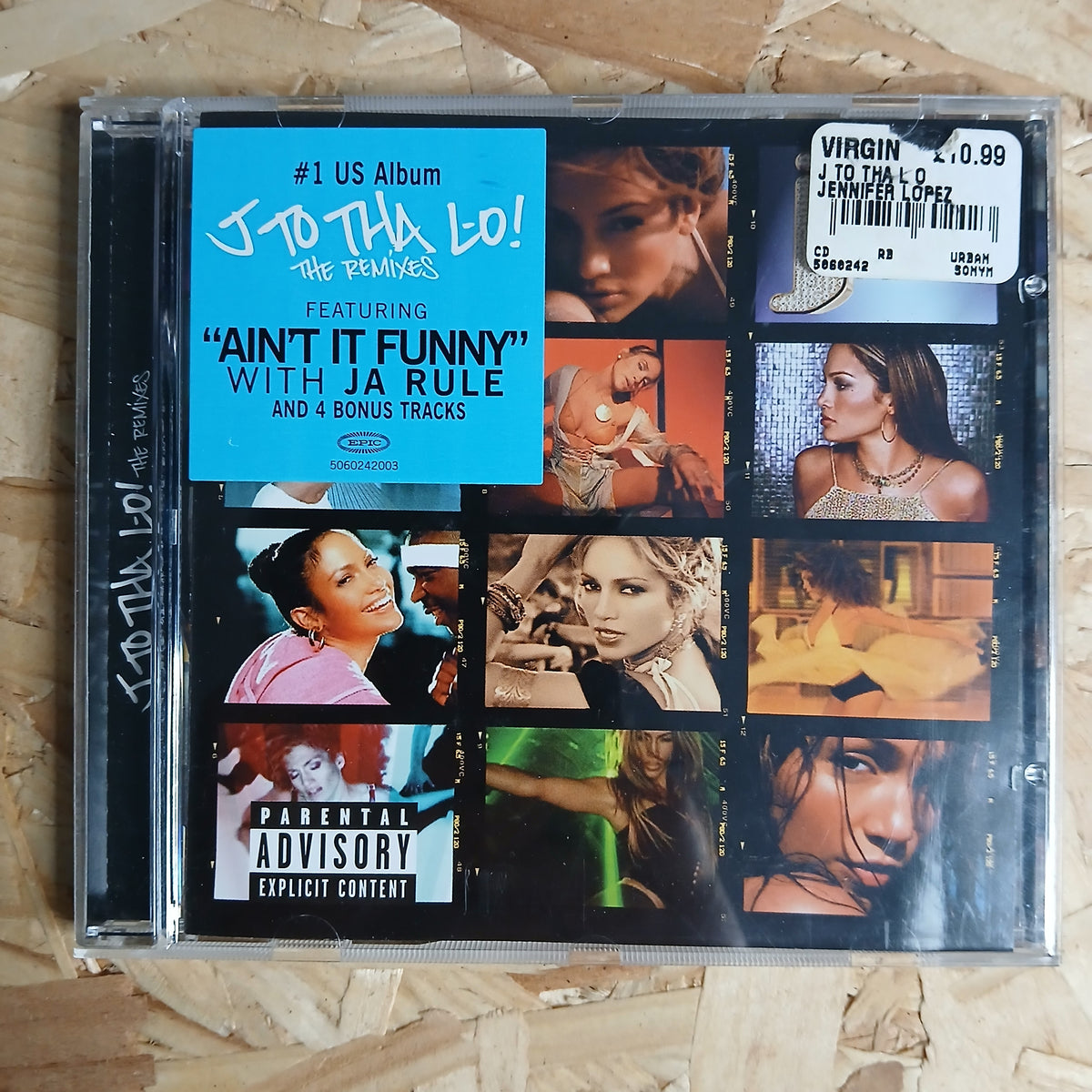 J To Tha Lo The Remixes Pre-loved CD Album By Jennifer Lopez