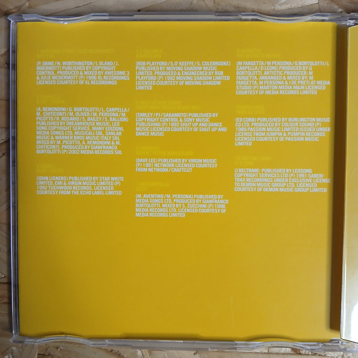 The Ultimate Old Skool Album Pre-loved 6 CD Box Set By DECA Dance