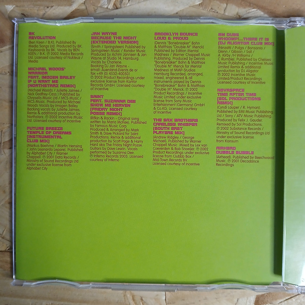 The Ultimate Hard House Album Pre-loved 6 CD Album Box Set By DECA Dance