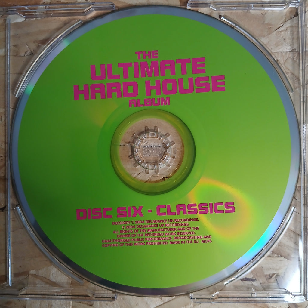 The Ultimate Hard House Album Pre-loved 6 CD Album Box Set By DECA Dance