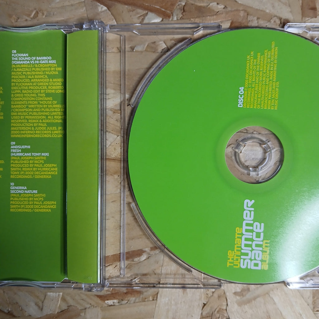 The Ultimate Summer Dance Album Pre-loved 6 CD Box Set By DECA DANCE