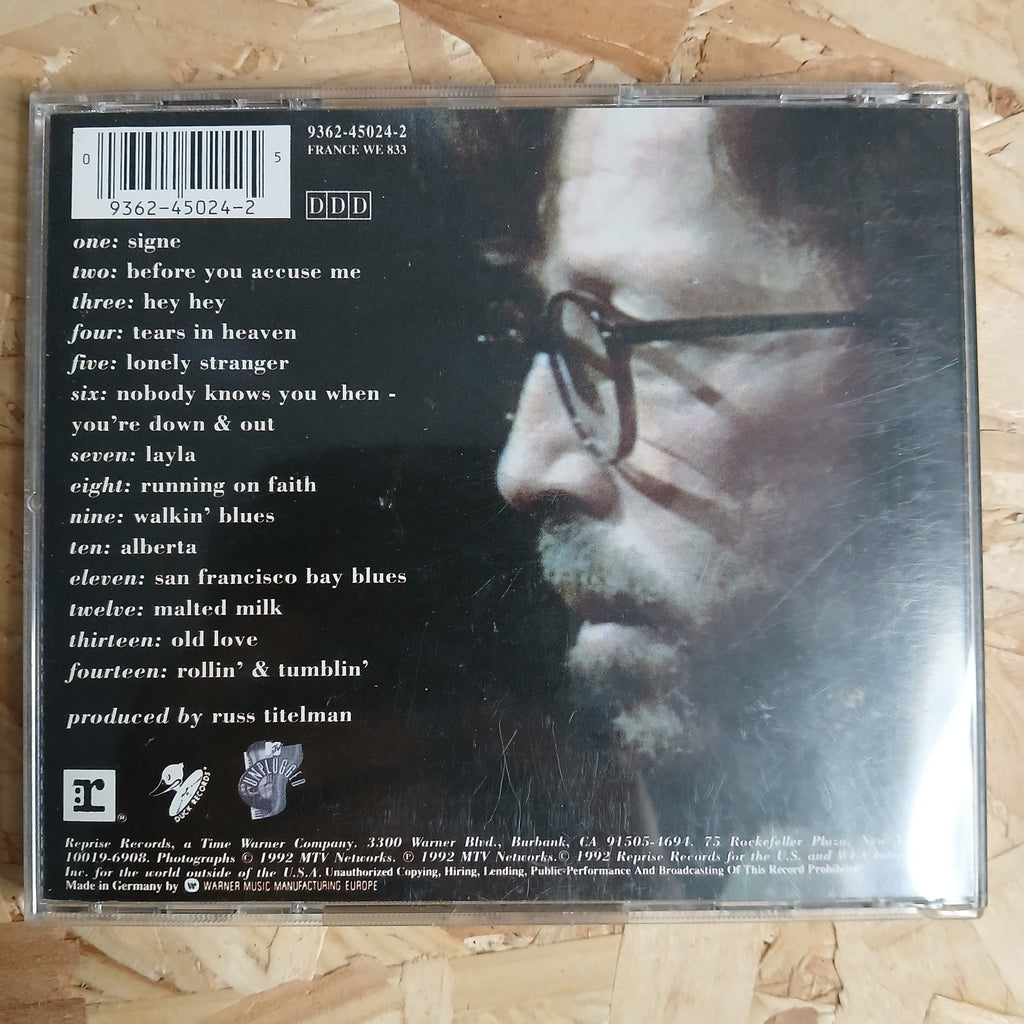 Eric Clapton Unplugged Pre-loved CD Album