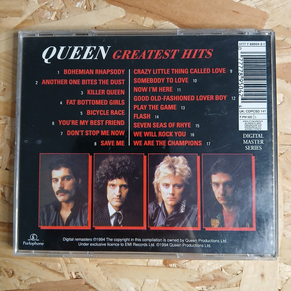 Queen Greatest Hits Pre-loved CD Album