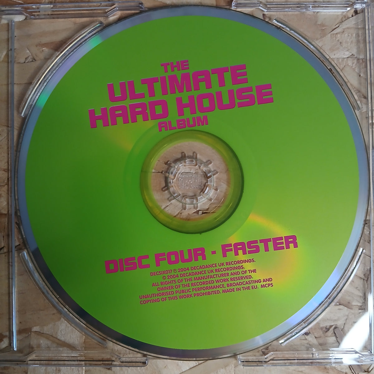 The Ultimate Hard House Album Pre-loved 6 CD Album Box Set By DECA Dance