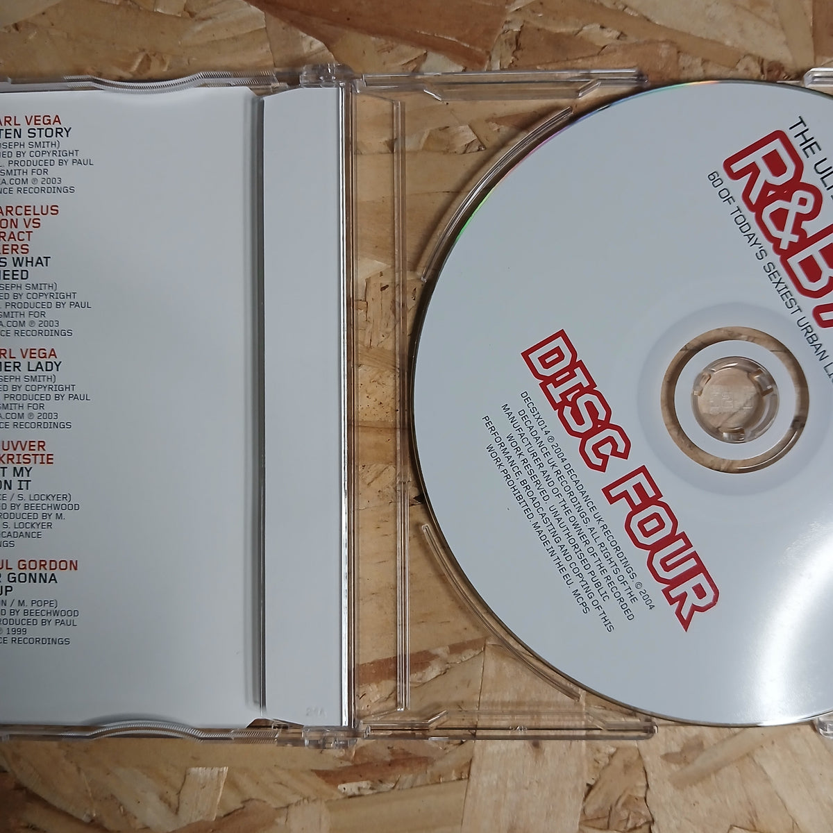 The Ultimate R&B Album Pre-loved 6 CD Box Set By DECA DANCE