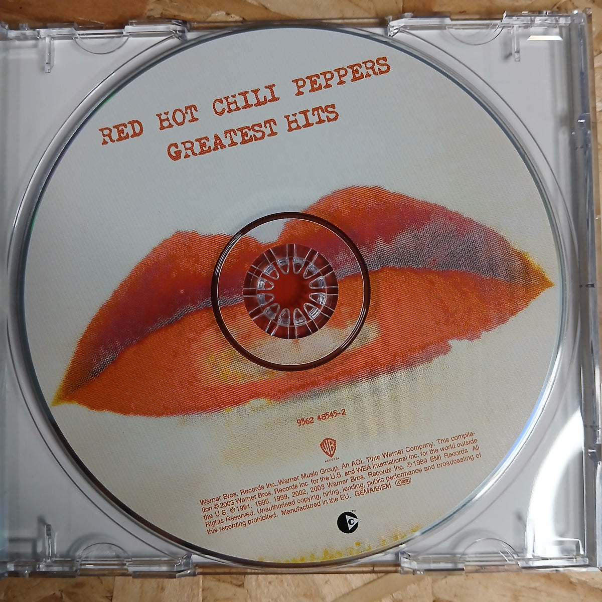 Red Hit Chilli Peppers Greatest Hits Pre-loved CD Album