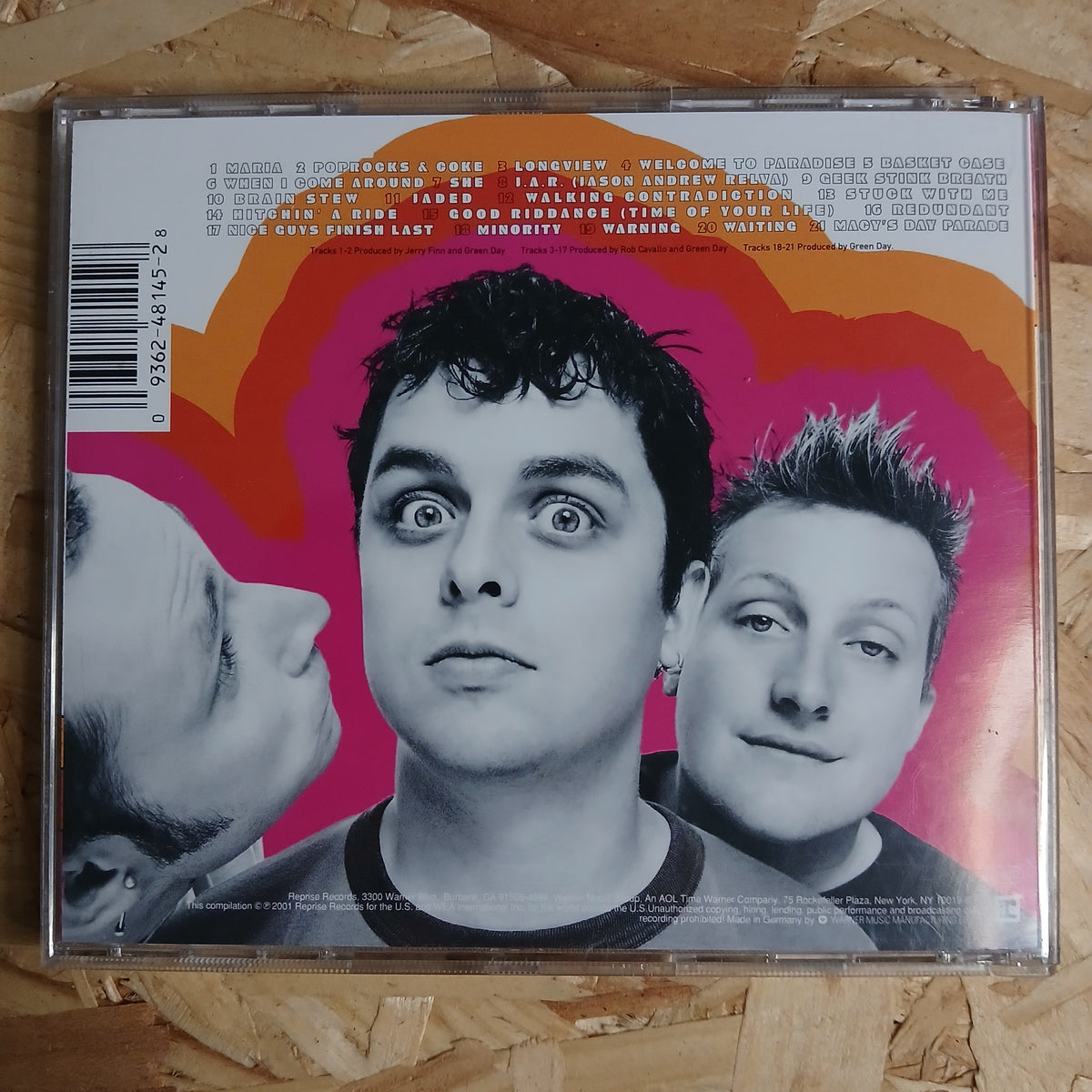International Superhits! Pre-loved CD Album By Green Day
