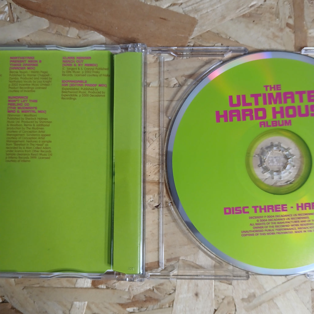 The Ultimate Hard House Album Pre-loved 6 CD Album Box Set By DECA Dance
