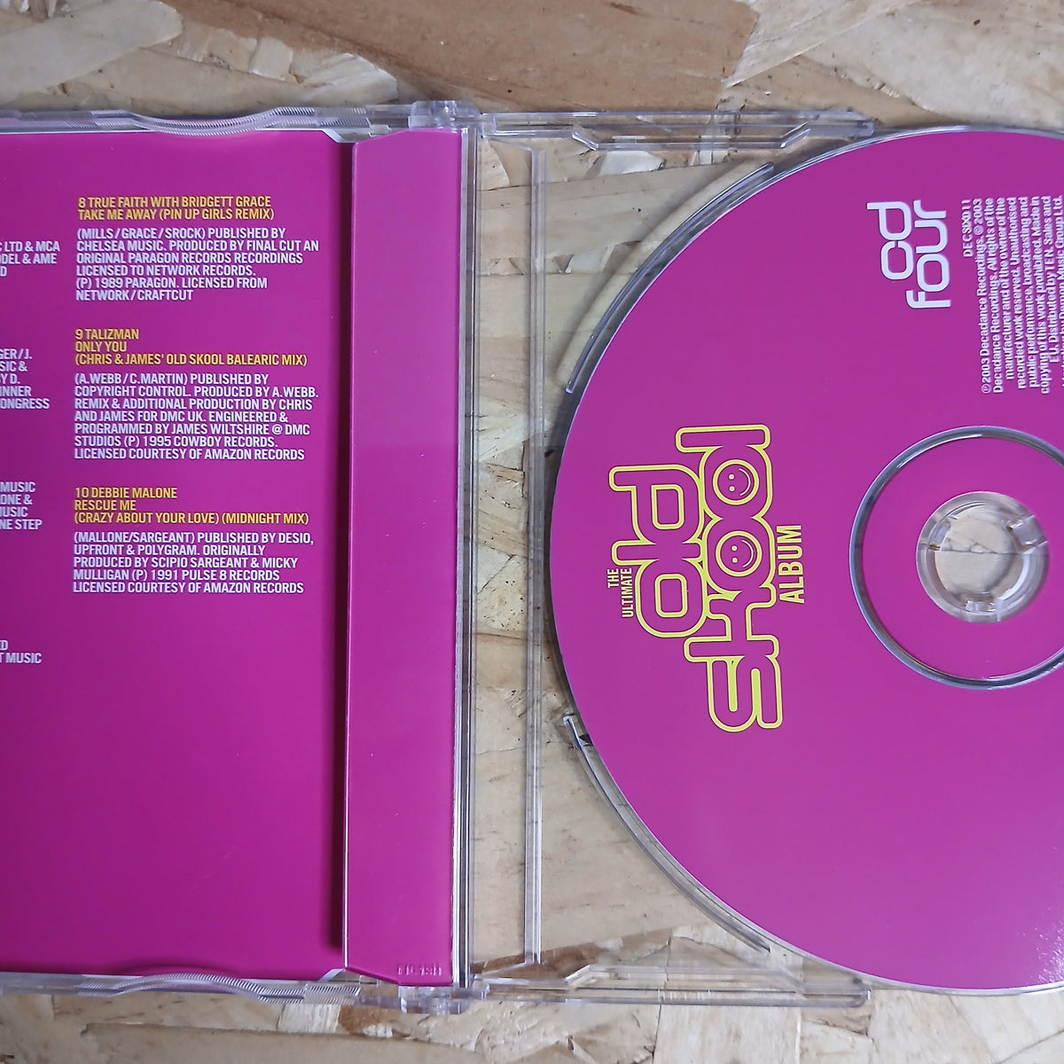 The Ultimate Old Skool Album Pre-loved 6 CD Box Set By DECA Dance