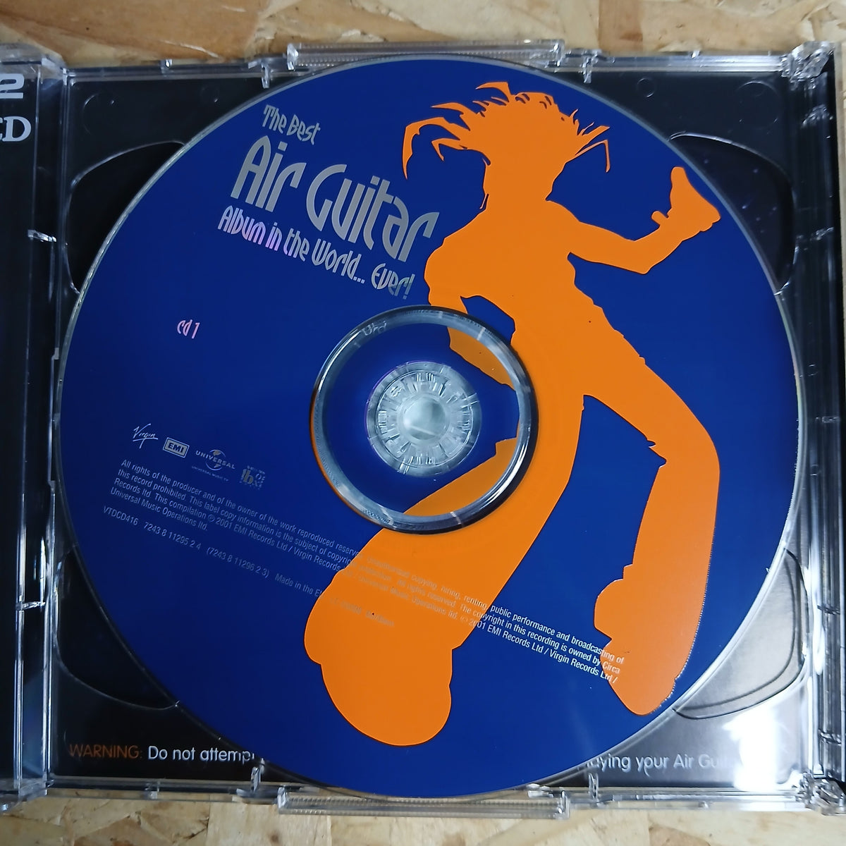 The Best Air Guitar Album In The World Ever Pre-loved Double CD Album