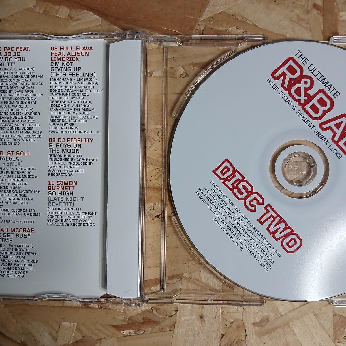 The Ultimate R&B Album Pre-loved 6 CD Box Set By DECA DANCE