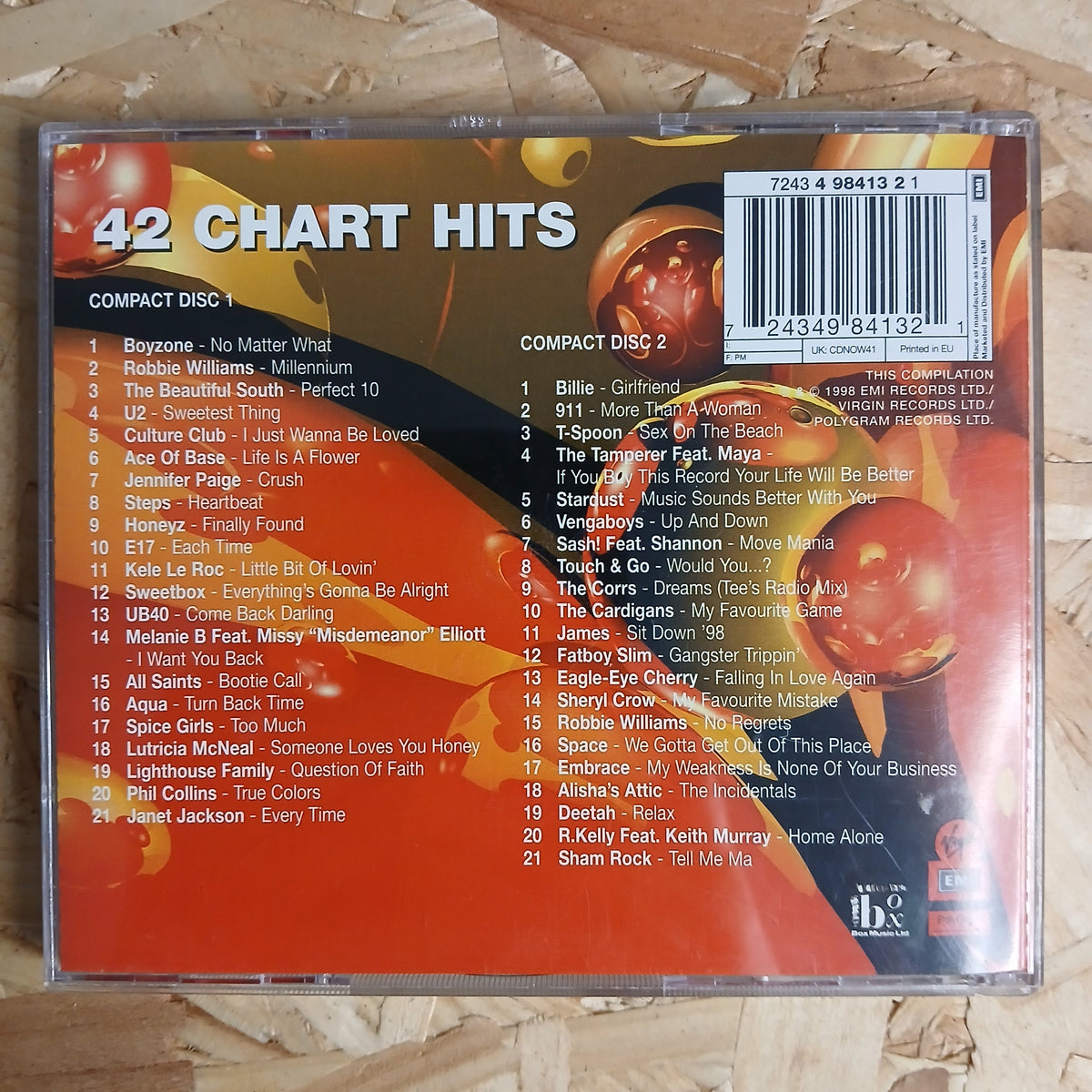 Now That's What I Call Music 41 Pre-loved Double CD Album