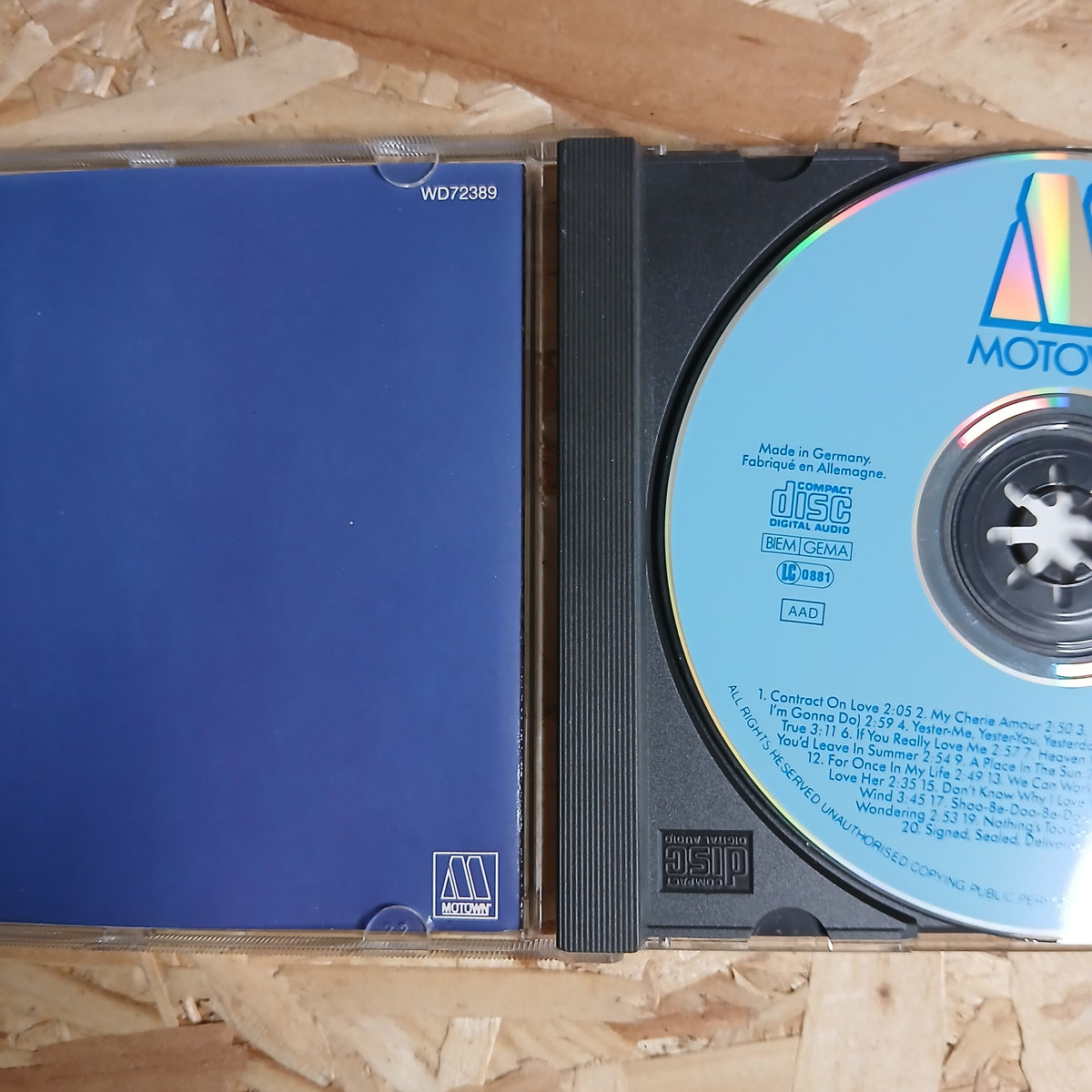 Love Songs By Stevie Wonder Pre-loved CD Album
