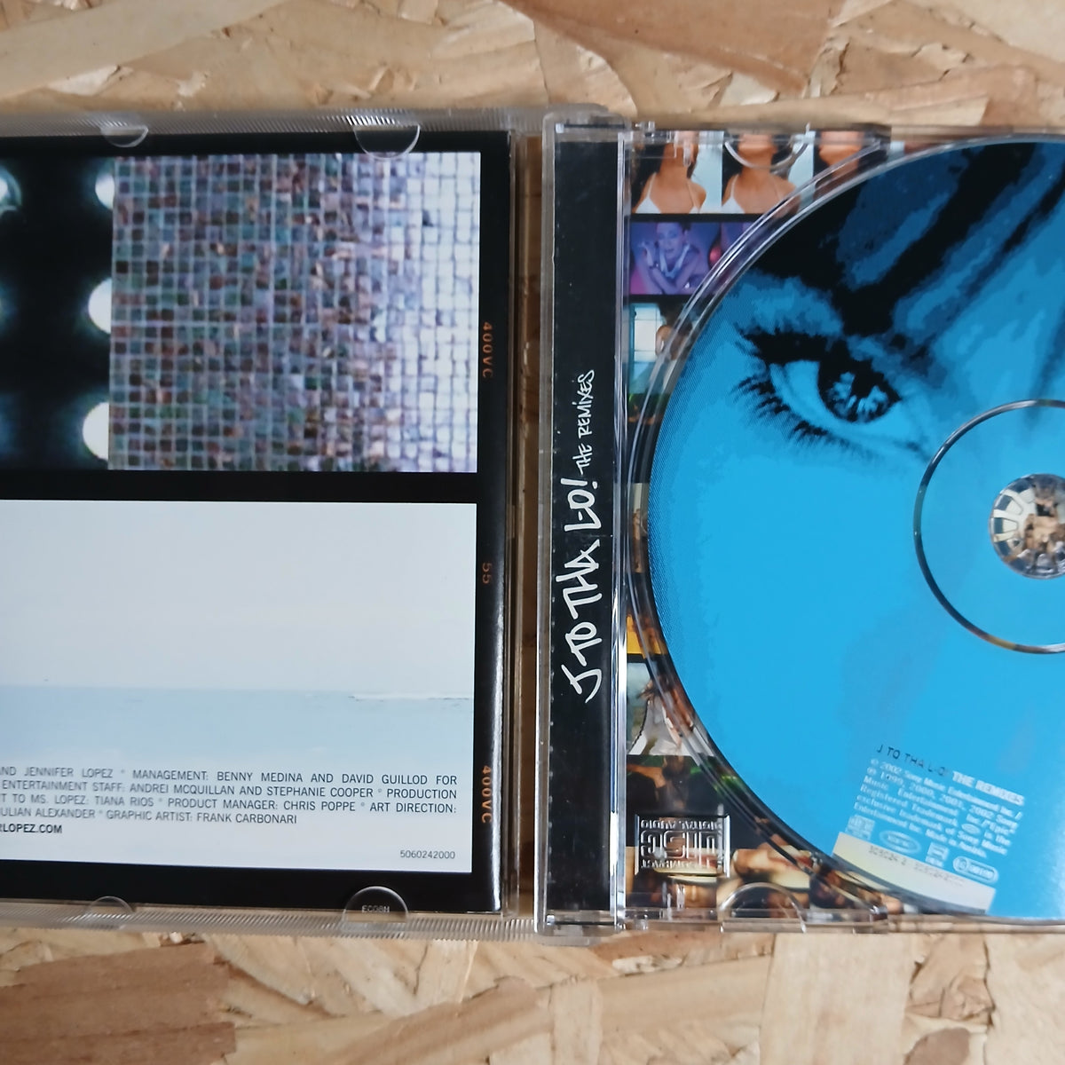 J To Tha Lo The Remixes Pre-loved CD Album By Jennifer Lopez