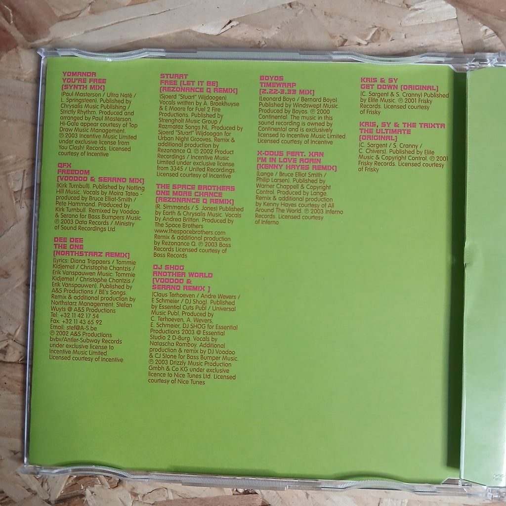 The Ultimate Hard House Album Pre-loved 6 CD Album Box Set By DECA Dance