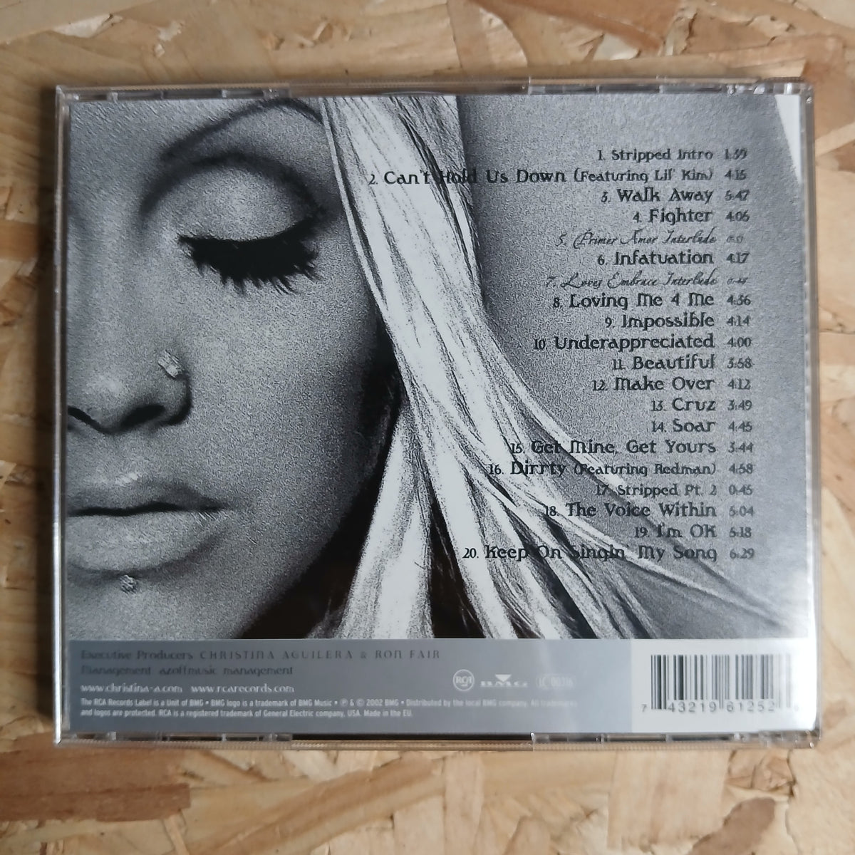 Stripped Pre-loved CD Album By Christina Aguilera