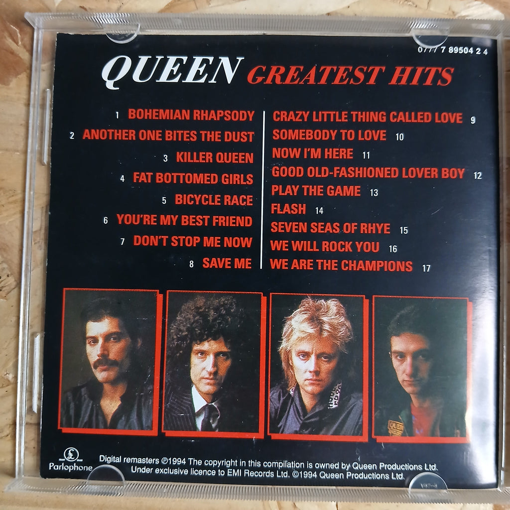 Queen Greatest Hits Pre-loved CD Album