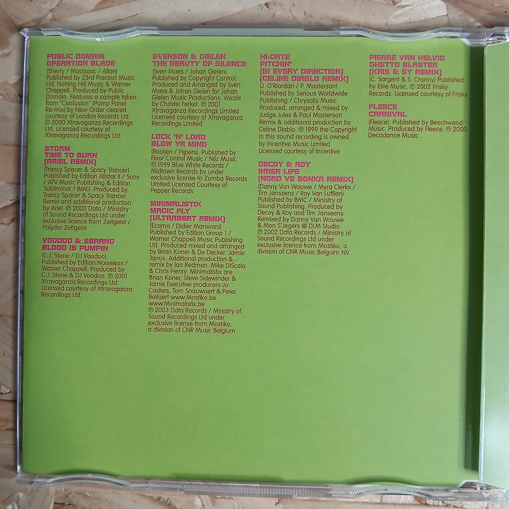 The Ultimate Hard House Album Pre-loved 6 CD Album Box Set By DECA Dance